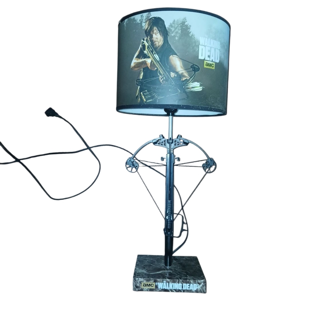 Walking Dead Crossbow Table Lamp
